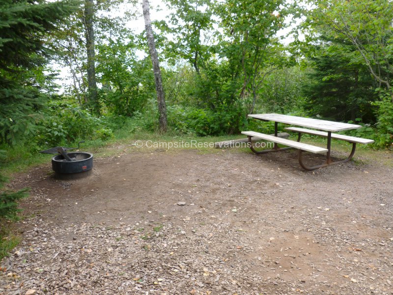 Campsite 60 in Lower Campground at Temperance River State Park